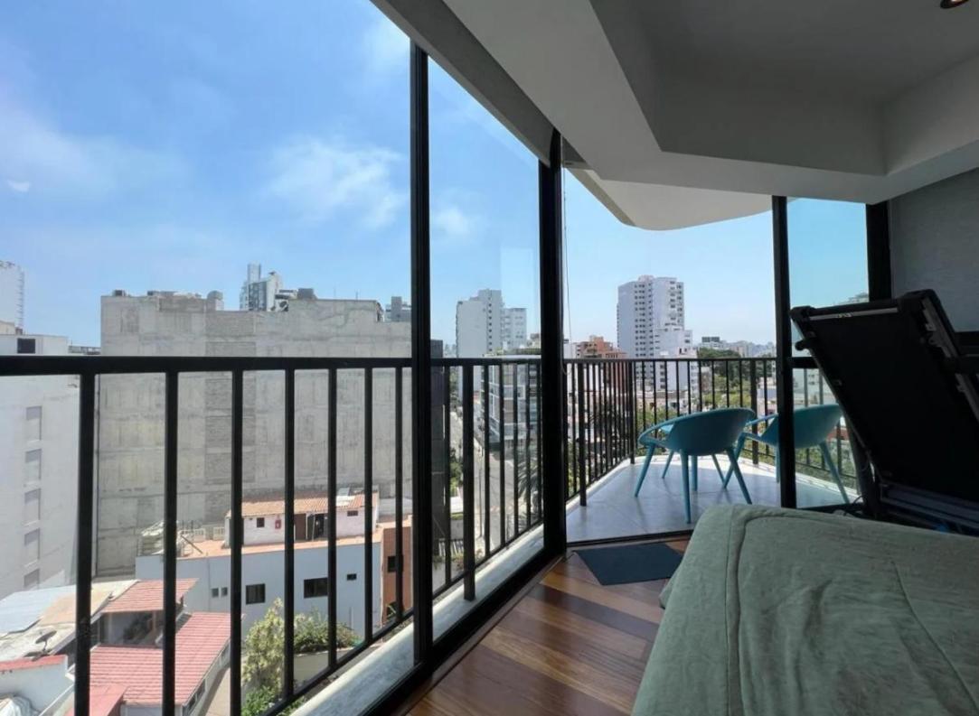 לימה Exclusivo Y Moderno Depa En Miraflores Vista Al Mar Y A La Ciudad Amoblado Apartments מראה חיצוני תמונה