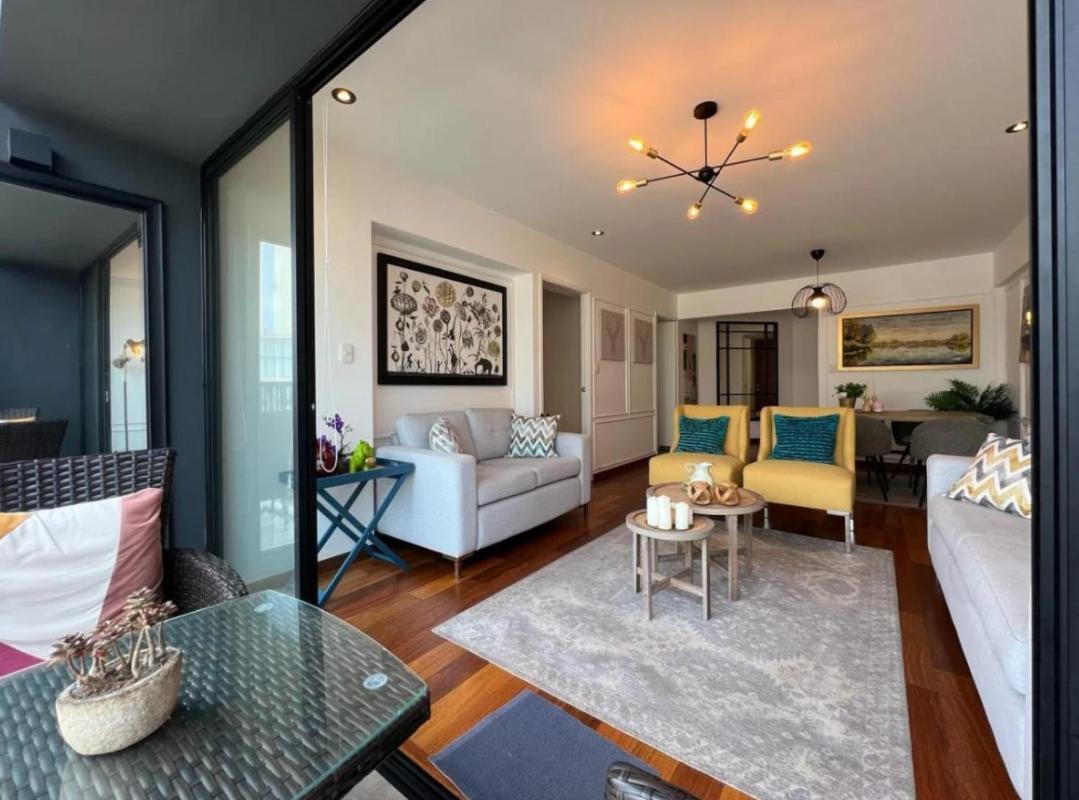 לימה Exclusivo Y Moderno Depa En Miraflores Vista Al Mar Y A La Ciudad Amoblado Apartments מראה חיצוני תמונה