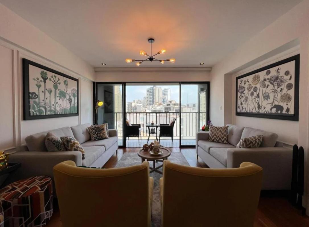 לימה Exclusivo Y Moderno Depa En Miraflores Vista Al Mar Y A La Ciudad Amoblado Apartments מראה חיצוני תמונה