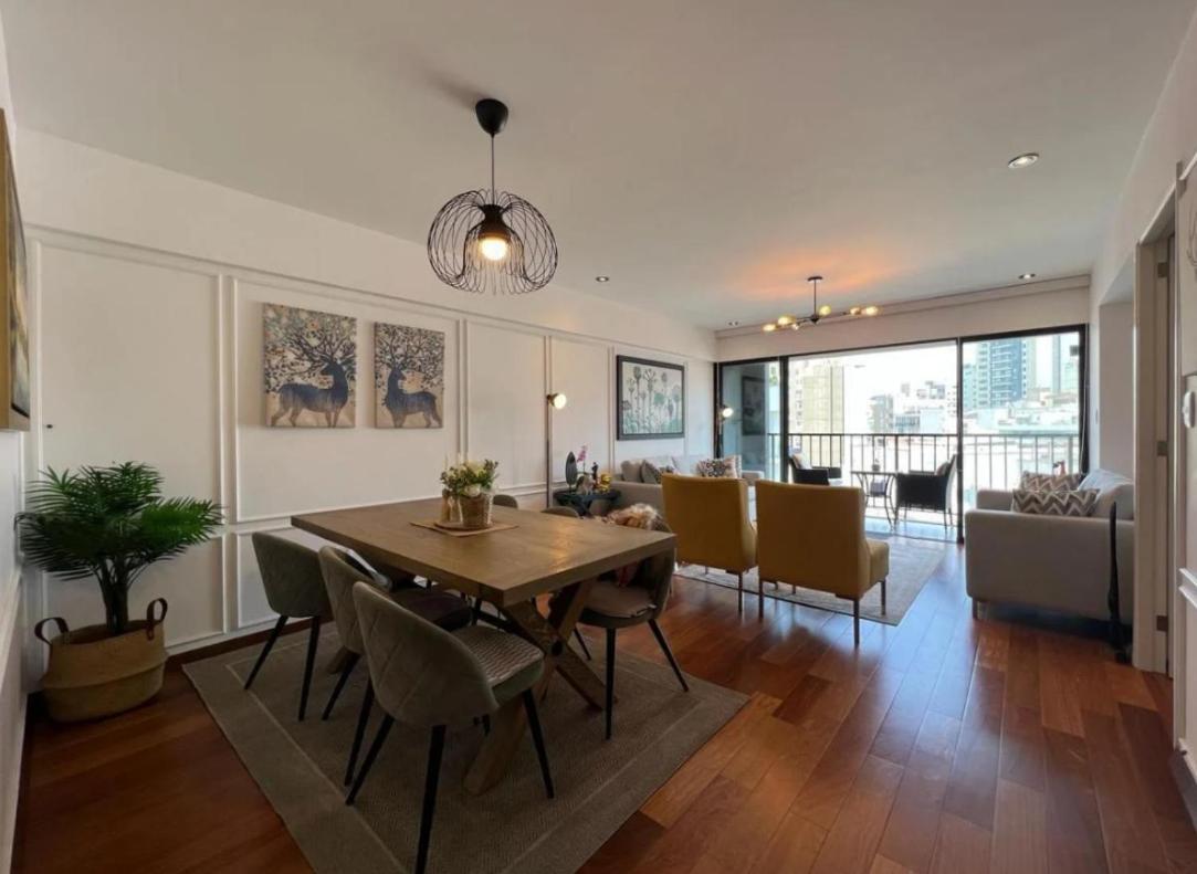 לימה Exclusivo Y Moderno Depa En Miraflores Vista Al Mar Y A La Ciudad Amoblado Apartments מראה חיצוני תמונה